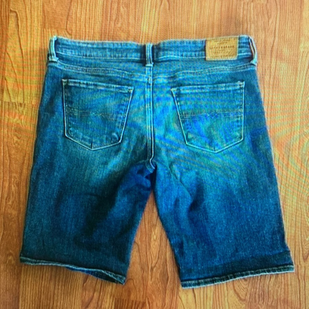 Blue Denim Shorts - Picture 2 of 4